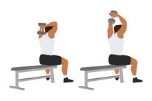 Triceps Extension: Barbell Vs. Dumbbell