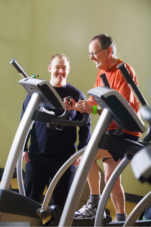 Men at the gym