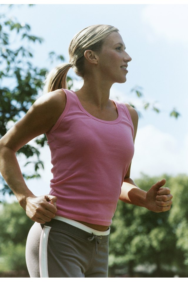 Woman Jogging
