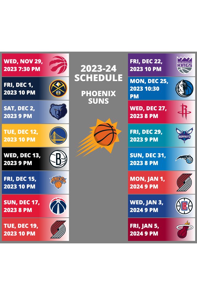 phoenix_suns Schedule