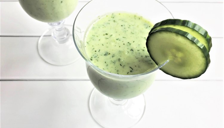 Grass-Fed Tzatziki Kefir Smoothie