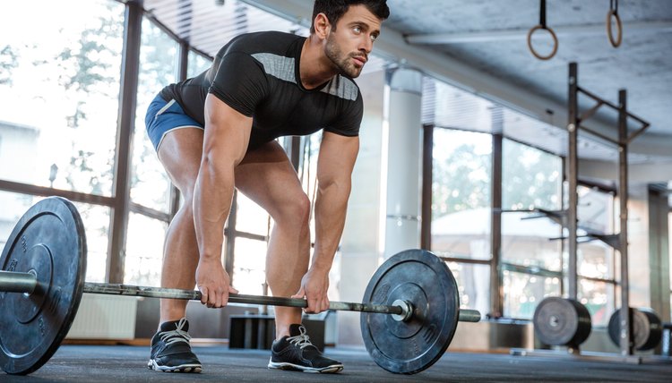 Man at the gym
