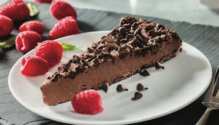 Jenny Craig triple chocolate cheesecake