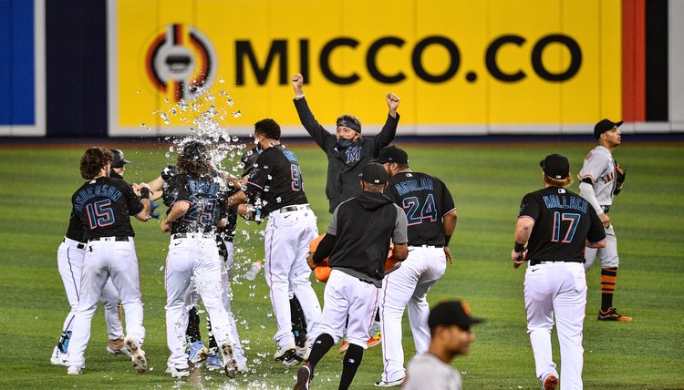 San Francisco Giants v Miami Marlins