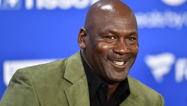 Michael Jordan - Charlotte Hornets v Milwaukee Bucks - NBA Paris Game