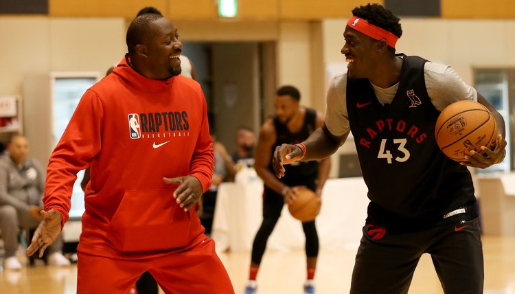 Houston Rockets & Toronto Raptors Practice Day