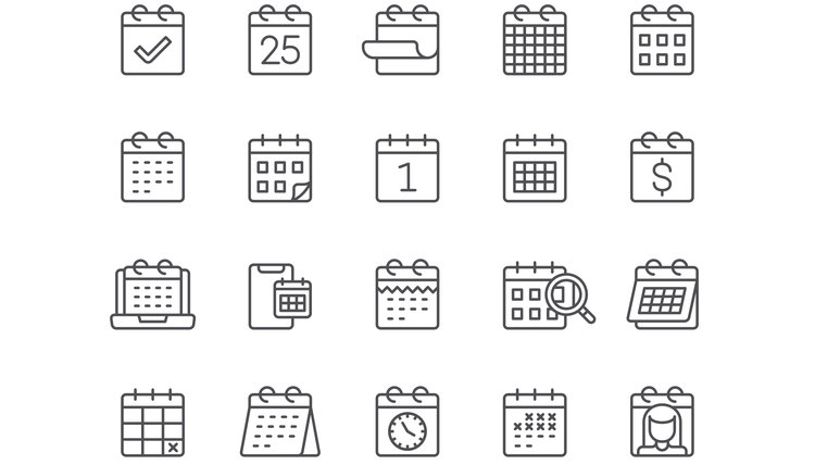 Calendar Icons