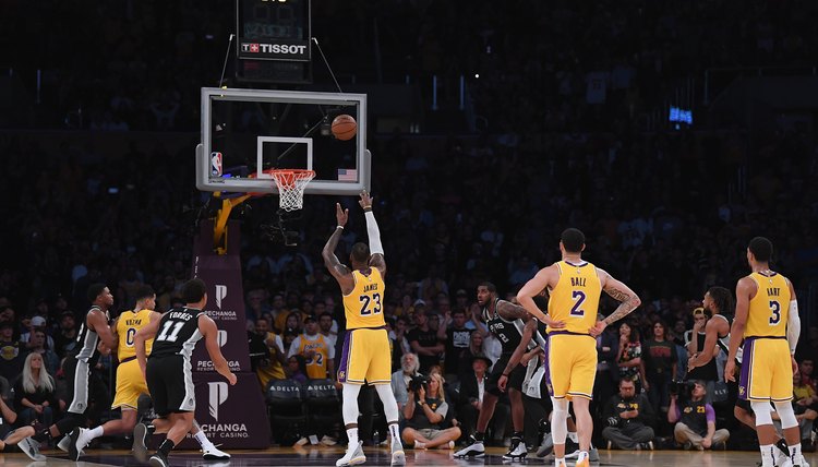 San Antonio Spurs v Los Angeles Lakers