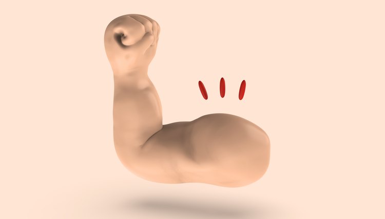Muscular arm