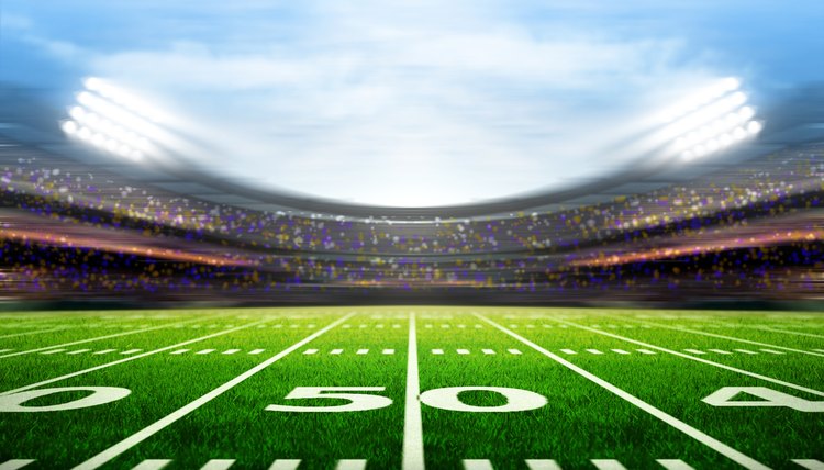 light of american stadium