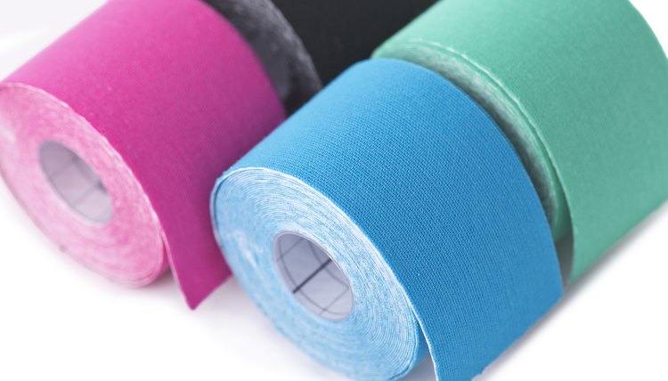 variety of therapeutic self adhesive tapes, taping kinesiologico