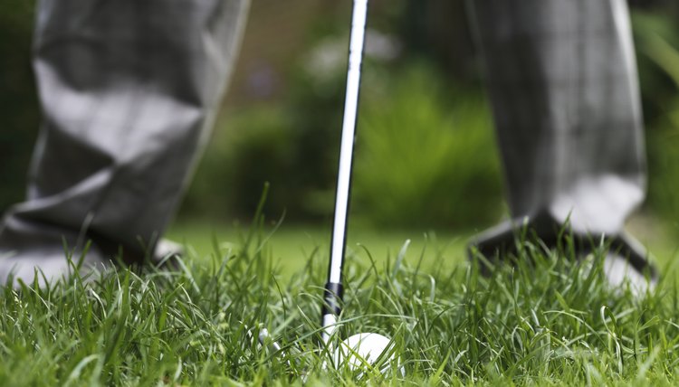 Golfer in the Rough