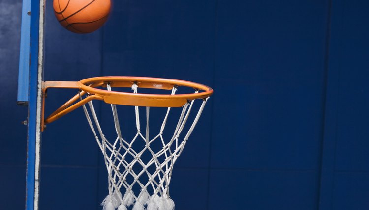 Basketball with hoop