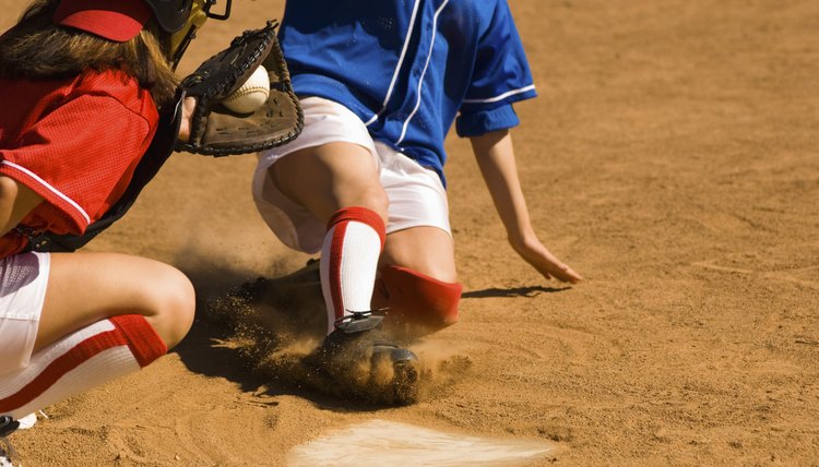 Close Call on Home Plate