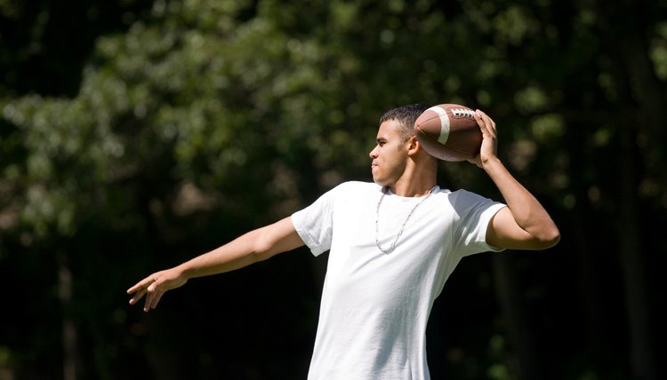 Tossing the Fooball