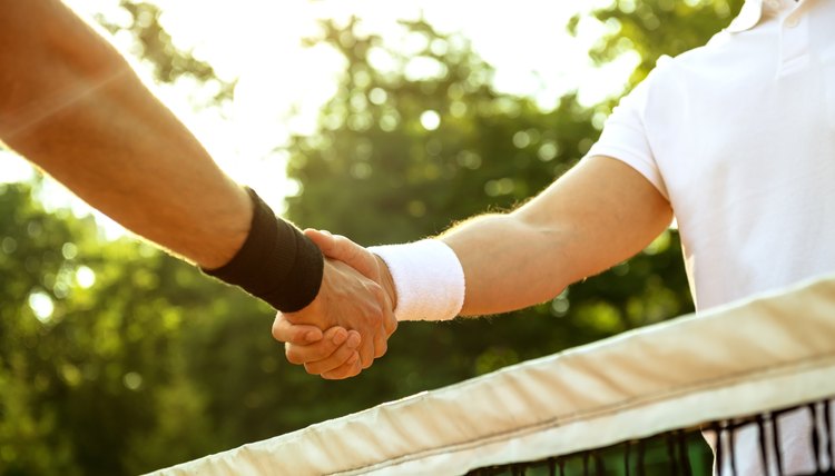 Concept for male tennis players
