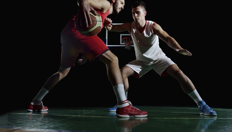 basketball player in action