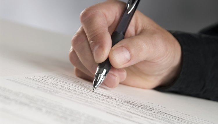 sign here please