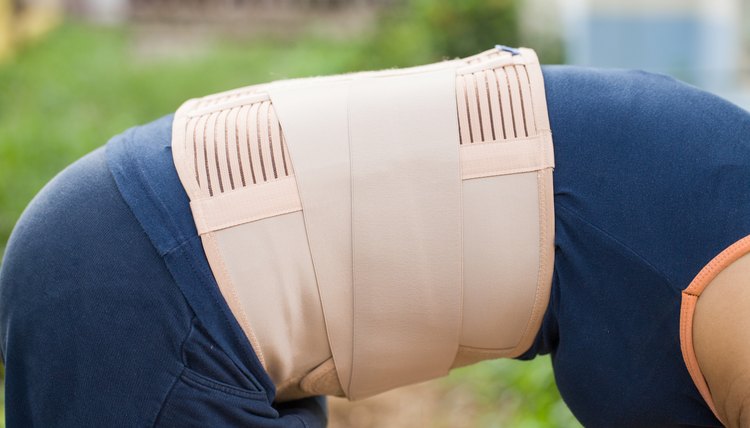 Back support for muscle back