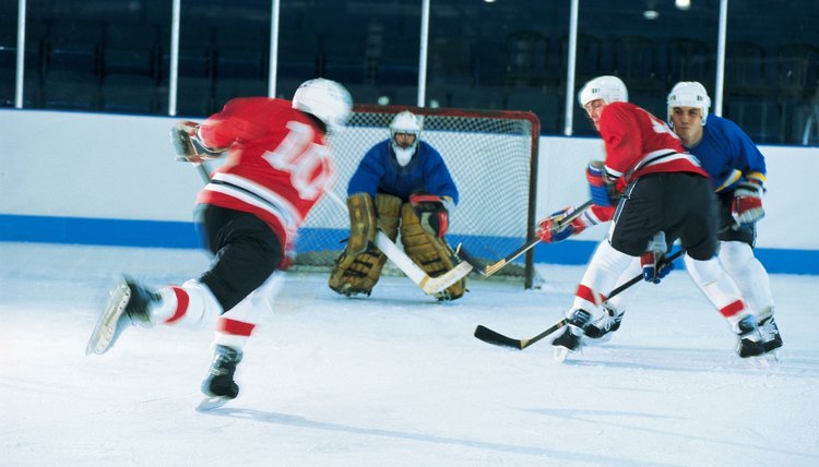 Ice hockey game
