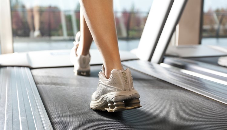 Woan on treadmill