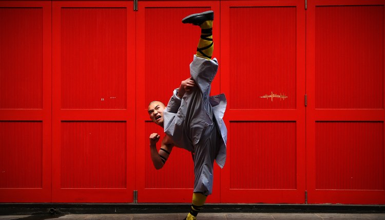 World Famous Shaolin Monks Come To London's Chinatown