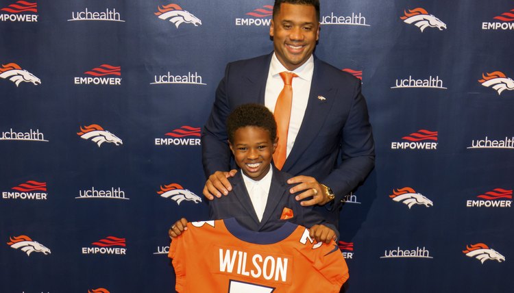 Denver Broncos Introduce Quarterback Russell Wilson